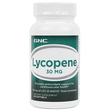 美国健安喜（GNC）番茄红素软胶囊 男性备孕保健品 30mg*60粒 1瓶装