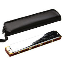 SUZUKI 铃木SU-24HUMMING日本进口原装哈明24孔C调高级复音口琴 SU-24HM G调