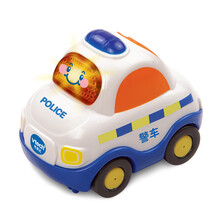 伟易达（VTech）神奇轨道车警车 玩具男孩玩具声光音乐宝宝手推滑行小车小汽车