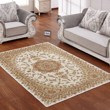 雪之恋欧式复古田园客厅茶几地毯美式风格沙发卧室床边地毯可水洗 001A 80*120CM