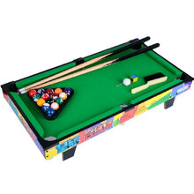 皇冠H 儿童木质木制桌上台球桌球桌面台球玩具儿童礼物80661玩具 80661桌球台50厘米