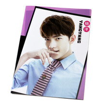 甜蜜城堡 明星文具笔记本记事本彩页练习本子A组 杨洋笔记本