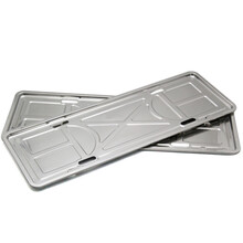 理昂 新交规车牌架 牌照框 不锈钢汽车车牌框 车牌架 江铃驭胜S350 陆风X5 X7 中华V3 V5