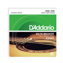 达达里奥EZ900 910 920 930民谣木吉他弦琴弦 EZ890(009-045)黄铜