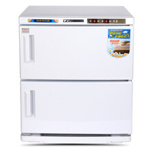 万宝商用迷你消毒柜酒店美容院毛巾柜电热双门加热蒸汽保湿保温热敷颈椎桑拿理发店足疗能量石蒸箱艾草药盐包 50升双门毛巾蒸箱