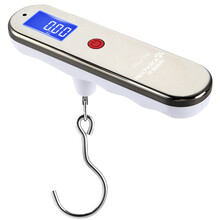 【品牌特卖当日发】花潮（HC）EP503便携电子手提秤行李秤快递秤电子秤厨房秤 银色钩
