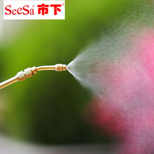 市下（seesa） 园艺喷壶皮管手动气压式喷雾器喷杆 玻纤金属塑料杆万向铜制伸缩管配件 全铜伸缩铜杆