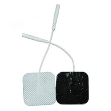 诺威娜 电脑中频治疗仪粘性电极片理疗仪理疗贴片无纺布 6X8cm 五对(口径2.5mm)