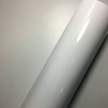 亚承汽车改装饰贴纸 车贴  高光车身改色膜 三层高亮面贴膜 亮光改色膜 带保护膜 亮面白色 1.5米X1米