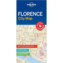 Lonely Planet Florence City Map (Travel Guide)