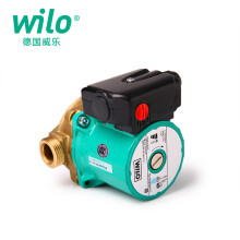 威乐（WILO）水泵RS15/6家用热水循环泵地暖暖气RSTT智能微型低噪音泵 RS15/6铜泵头+活接+电源线