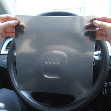 天空之鱼（skyfish）车载防滑垫汽车防滑垫仪表台中控台车用耐高温汽车摆件防滑垫 透明黑色大号26*26