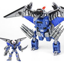 锦江 侏罗纪世界恐龙霸王龙变形玩具金刚机器人修罗王五合体组合系列男孩玩具礼物 镖神