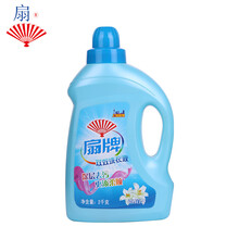 扇牌双效洗衣液2kg老牌国货棉麻织物柔顺舒适易漂洗深层去污