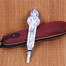依之木 葫芦丝乐器胶木树脂降b调c调儿童学生成人初学者学习送礼 仿青花瓷降B调加盒子