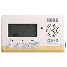 KORG CA-2调音器吉他二胡管乐古筝通用校音器乐器调音表 CA-2+原装CM200拾音夹