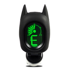 民谣吉他调音器卡通电子尤克里里校音器初学者通用小提琴专用 【拍立减】超萌蝙蝠侠黑+送3电池