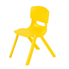 婴儿椅子 靠背小凳子儿童塑料板凳宝宝家用座椅幼儿园小孩 桌椅 餐椅 大班黄色