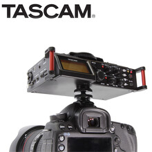 TASCAM DR-70D录音笔 单反摄像机同期录音  DR70D 套餐一