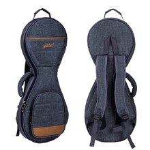 Jinchuan柳琴包 柳琴袋 柳琴加厚双肩包便携随行柳琴套 蓝色