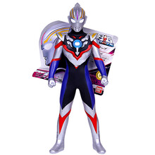 万代 奥特曼 大软胶人偶 怪兽 塑胶材质 耐摔 儿童玩具 欧布奥特曼(重光形态)08727