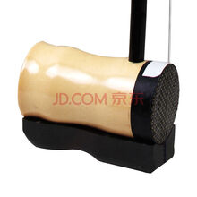 湖南花鼓大筒 铜轴竹筒圆筒二胡琴花鼓戏民族乐器 附盒子