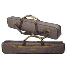 jinchuan竹笛包 七支装75cm加厚笛包 可肩背手提便携笛子包 咖啡色