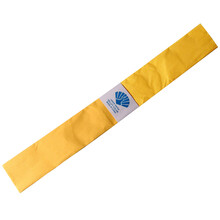 艺趣幼儿园手工材料彩色皱纹纸折纸揉纸搓纸压花纸剪纸环境布置装饰区角环创材料 黄色单张皱纹纸