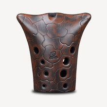 奇宝居 演奏埙十孔GFA调牛头埙 好吹还可以当茶宠 刻字自选 埙乐器 F调右起