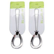 双枪（Suncha） 双枪不锈钢勺子咖啡勺小汤勺西餐餐具套装 小汤勺两只装