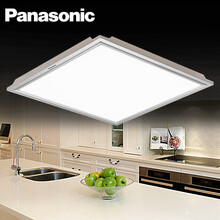 松下（Panasonic） 灯具 集成吊顶LED厨卫灯10W/20w厨房灯平板灯 吸顶灯 10W白光白色边框300*300