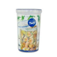 乐扣乐扣（LOCK&LOCK） t塑料圆形保鲜盒密封盒密封罐 谷物防潮储物罐奶粉罐奶粉盒密封 食品盒 LLS143容量1.9L-单个