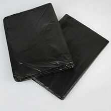 斯珂林（sikelin） 垃圾袋大号塑料袋物业垃圾袋学校酒店袋子工业型中小号纸篓袋垃圾桶特大号 110*130cm黑色*100只【免费发票】