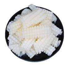 绿茵 青岛新鲜冷冻鱿鱼花 去皮鱿鱼花 海鲜水产1kg