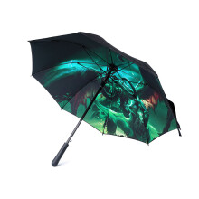 暴雪 【魔兽世界】伊利丹怒风双层长柄雨伞伊利丹雨伞魔兽雨伞