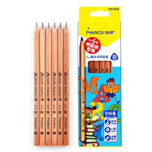 东琴良品 学前专用原木B铅笔 儿童绘画小学生书写铅笔 卡通铅笔 6支盒装铅笔