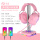 粉色-多功能USB充电支架