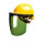 (绿色)面罩+三筋透气(黄色)