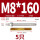 M8*160(304)(5个)