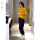 黄色卫衣+黑色哈伦裤9397套装