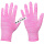 粉色尼龙手套(12双)