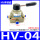 HV-04带外径10mm气管螺纹直通