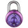 40mm 锁梁粗6mm 紫色 FQ-ZP04