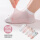 D07004粉色小花网眼船袜(5双装)