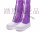 紫色防砸高邦鞋