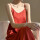 6511(红色)吊带裙