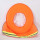 安全帽遮阳板桔色-透气网