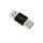 USB3.0公对公转接头黑色