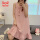 N7195 蝴蝶结裙 粉色