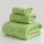 绿色三件套臻柔浴巾1浴巾+1毛巾